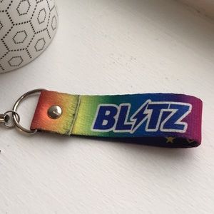 Genuine JDM Blitz Keychain lanyard
